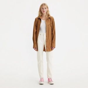 Levi’s 501 Original Fit Women’s Jeans in White/Cream, Size 28, Never worn w/ tag